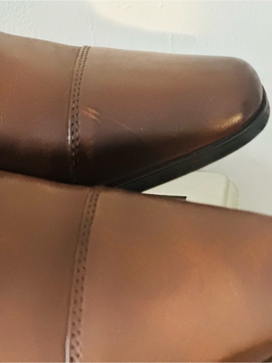 Calvin Klein Men\'s Brown Leather Derby Dress Shoes main image 7